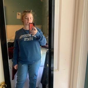 SHSU light blue sweatshirt